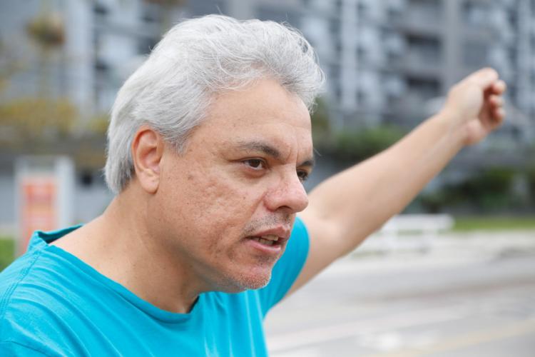 moradores apoiam as obras do litoral