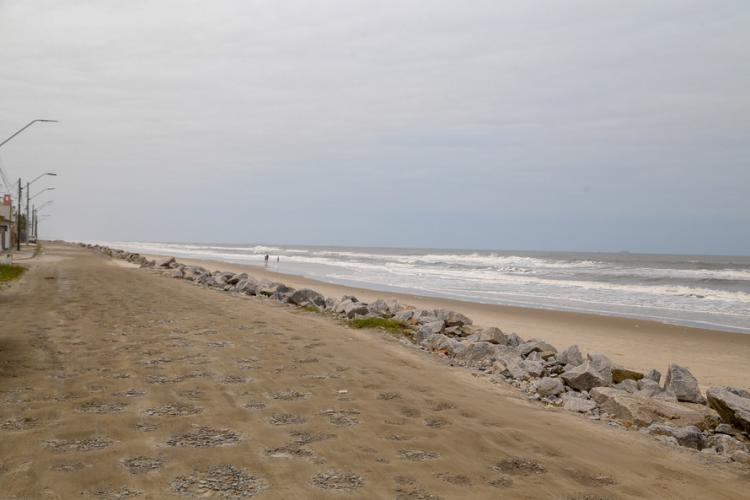 moradores apoiam as obras do litoral