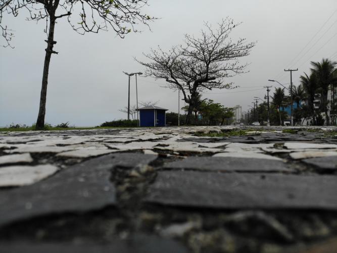 moradores apoiam as obras do litoral