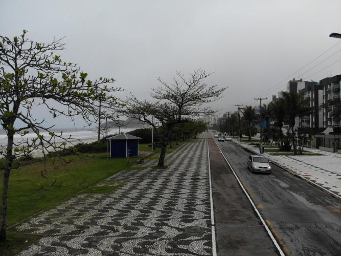 moradores apoiam as obras do litoral