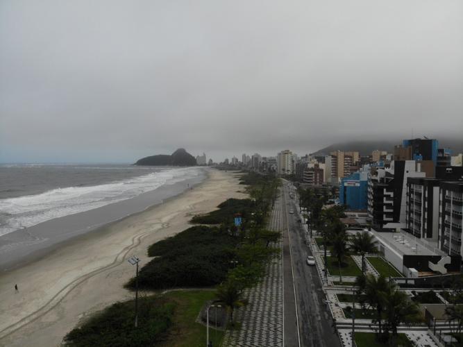 moradores apoiam as obras do litoral