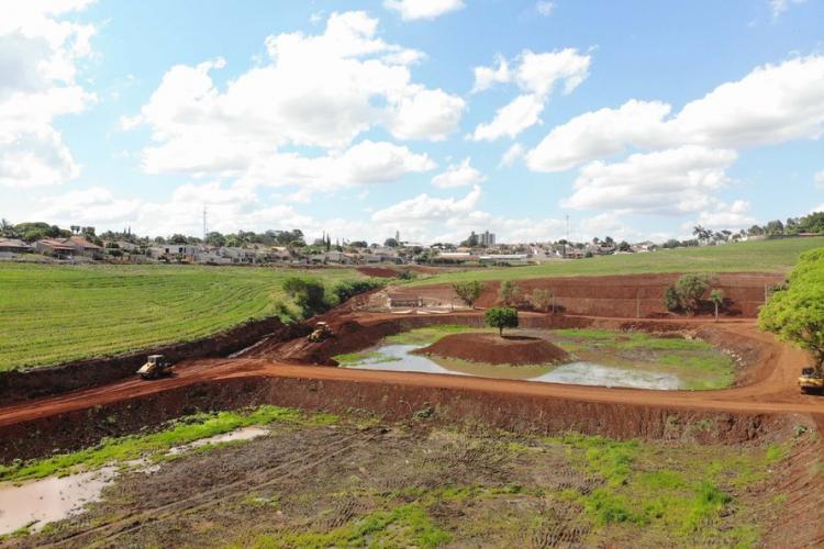 Parque urbano em Andirá