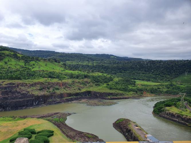 Visita às Usinas Hidrelétricas do Rio Iguaçu - PR