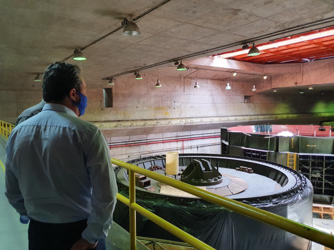 Visita às Usinas Hidrelétricas do Rio Iguaçu - PR