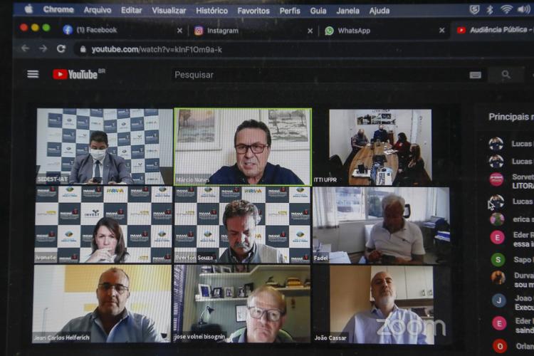 audiencia orla de matinhos