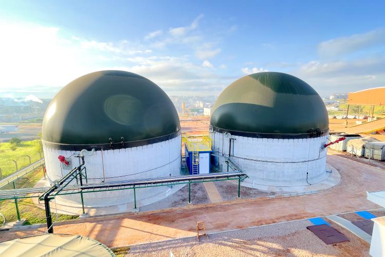 secretário estadual do Desenvolvimento Sustentável e do Turismo, Márcio Nunes, durante inauguração da usina termelétrica pública a biogás em Ponta Grossa, nos Campos Gerais, nesta sexta-feira (30). - Ponta Grossa, 30/04/2021