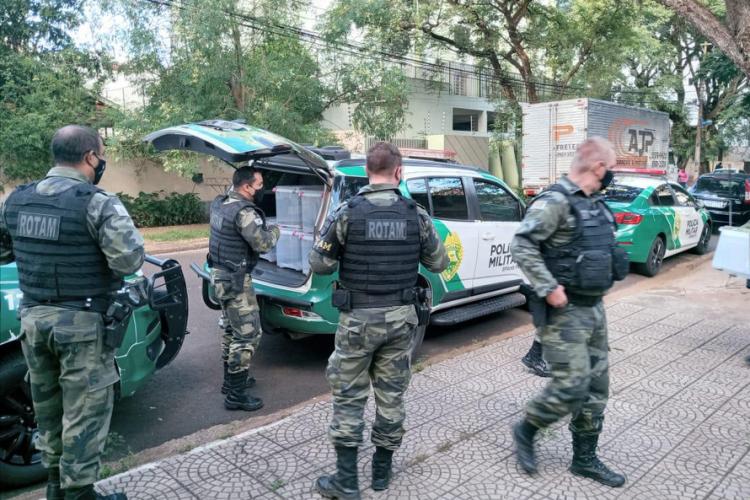 apreensão de animais