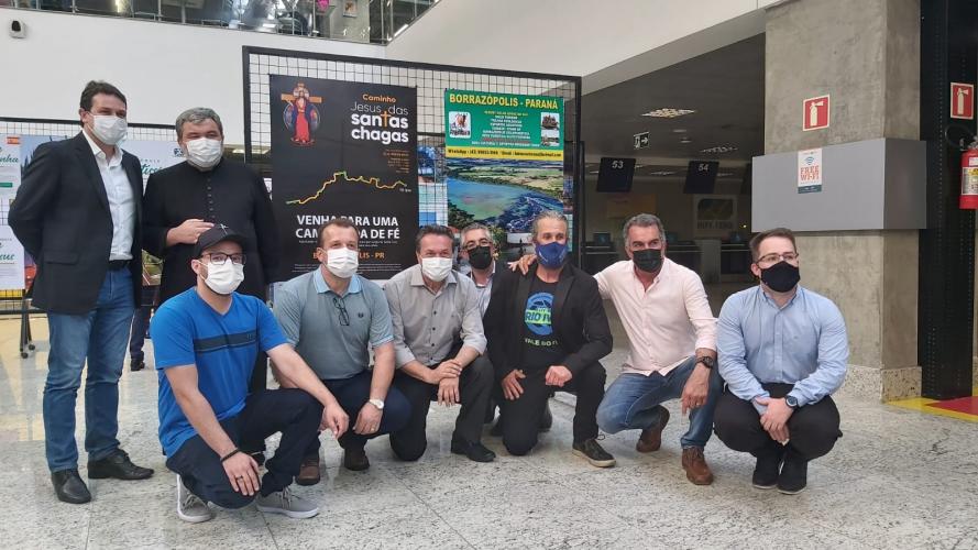 Exposição fotográfica no Aeroporto Afonso Pena apresenta atrações turísticas do Vale do Ivaí. Foto: SEDEST