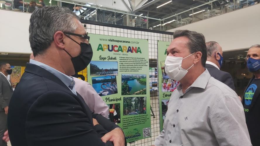 Exposição fotográfica no Aeroporto Afonso Pena apresenta atrações turísticas do Vale do Ivaí. Foto: SEDEST