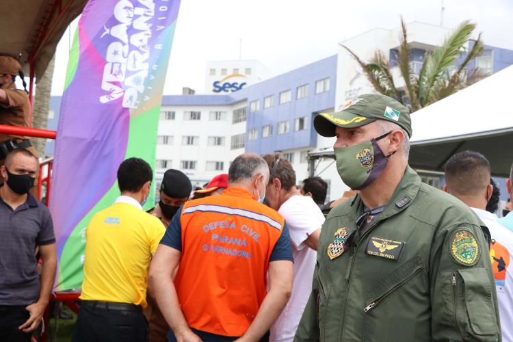 Paraná inicia Verão Paraná Viva a Vida 2021/2022 no Litoral.