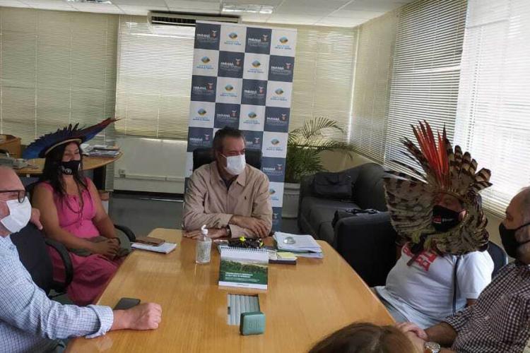 Reunião indígenas