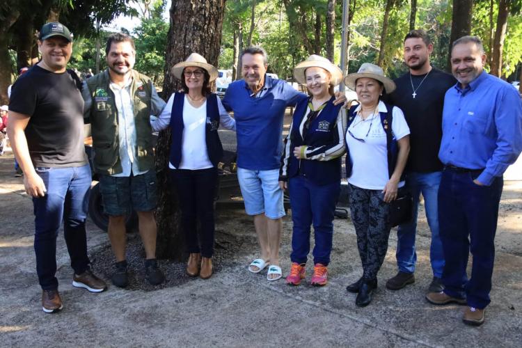 Soltura de peixes Piquiri e Ivaí