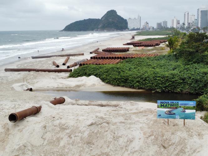 Lançamento da engorda de Matinhos