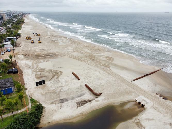 Lançamento da engorda de Matinhos
