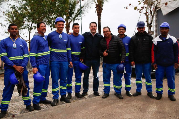 Lançamento da engorda de Matinhos