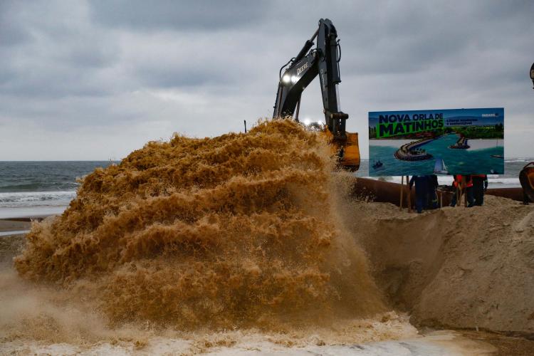 Lançamento da engorda de Matinhos