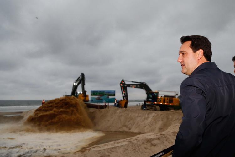 Lançamento da engorda de Matinhos