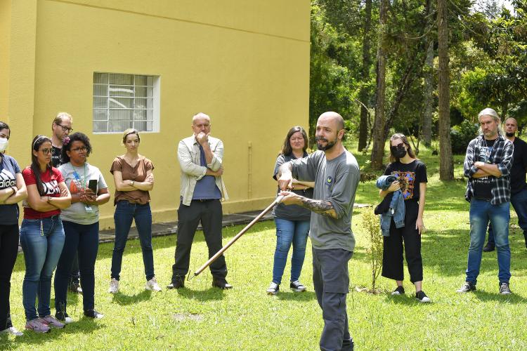 IAT reúne gestores municipais para orientação sobre atendimento aos animais silvestres vitimados Foto: Denis Ferreira Netto/SEDEST