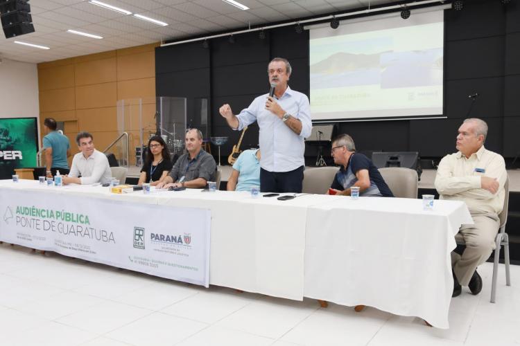 Segundo dia de audiência pública da Ponte de Guaratuba tem ampla participação popular