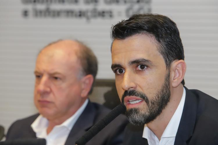 O governador Carlos Massa Ratinho Junior e o ministro da Integração e do Desenvolvimento Regional, Waldez Góes, assinaram nesta segunda-feira (18) a adesão do Paraná ao Pacto pela Governança da Água, que é gerenciado pela Agência Nacional de Águas e Saneamento Básico (ANA).