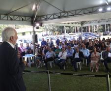 O governador em exercício Darci Piana entregou nesta quarta-feira (8) novos veículos e equipamentos às Unidades de Conservação do Paraná e anunciou a implantação de outras quatro.