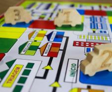 Amostra dos jogos que estarão disponíveis ao público para o Verão Maior Paraná em Matinhos