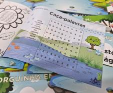 Cartilha elaborada pela equipe de Outorga do IAT ajuda no uso consciente da água.