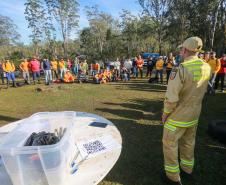 IAT capacita 65 voluntários para atuar em incêndios em Unidades de Conservação