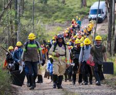 IAT capacita 65 voluntários para atuar em incêndios em Unidades de Conservação