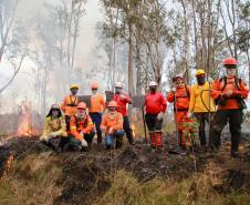 IAT capacita 65 voluntários para atuar em incêndios em Unidades de Conservação