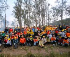 IAT capacita 65 voluntários para atuar em incêndios em Unidades de Conservação