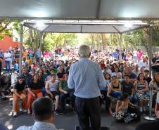 O governador em exercício Darci Piana inaugura nesta sexta-feira (05) o Parque Urbano Manduhy, em Cianorte, no Noroeste do Paraná.
