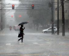 Chuva em Curitiba