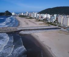 Novo boletim da orla: revitalização de Matinhos atinge 94,33% em junho