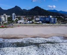 Novo boletim da orla: revitalização de Matinhos atinge 94,33% em junho