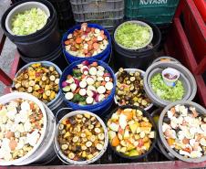 Parceria entre IAT e Ceasa-PR encaminha cerca de 29 toneladas de frutas, verduras e legumes para o Criadouro Onça Pintada, em Campina Grande do Sul