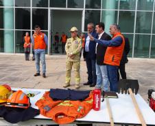 O governador Carlos Massa Ratinho Junior anunciou nesta terça-feira (10) investimento de R$ 21 milhões para ações de combate a incêndios florestais no Paraná.
