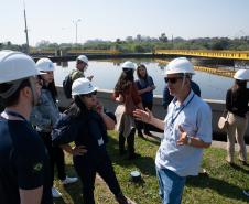 Visitas técnicas às Estações de Esgoto da Sanepar: encerramento do workshop sobre serviços de esgotamento 