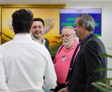 Curitiba, 02-09-24 - Governador Carlos Massa Ratinho Junior assina a contratação de estudos para a contenção de cheias e inundações para a região de União da Vitória.