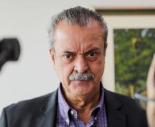 Curitiba, 02-09-24 - Governador Carlos Massa Ratinho Junior assina a contratação de estudos para a contenção de cheias e inundações para a região de União da Vitória.