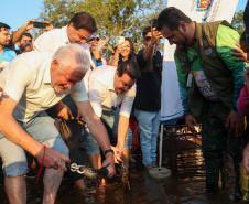 Novo ciclo do projeto Rio Vivo vai soltar 2,6 milhões de peixes nativos nas bacias do Paraná a partir deste mês