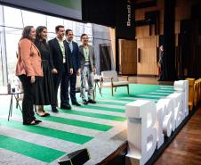 O governador Carlos Massa Ratinho Junior participou nesta terça-feira (5) do ESG Summit Brazil Journal, em São Paulo.