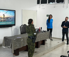 Oceano saudável: oficina de gestão participativa aproxima IAT, Força-Verde e UFPR