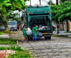 IAT reforçou o trabalho de coleta de resíduos sólidos nos sete municípios do Litoral do Paraná.