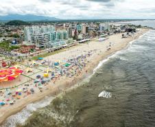 Obra de revitalização da Orla de Matinhos alcançou 97,5% de conclusão em janeiro