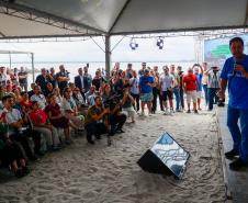 Ratinho Junior libera obras da 1ª fase de requalificação da orla de Pontal do Paraná
