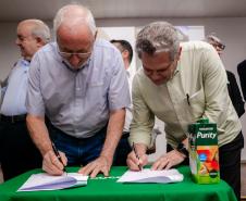 Acordo do Estado e Instituto de Nebraska levará irrigação sustentável ao Noroeste do Paraná