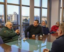 Greca visita Araucária para alinhar aplicação de recursos de indenização ambiental
