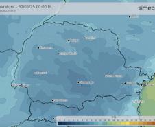Primeira onda de frio intenso terá temperaturas na faixa de 0°C no Paraná