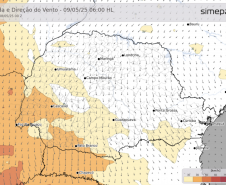 Após calor intenso, temporais vão causar mudança brusca na temperatura do Paraná